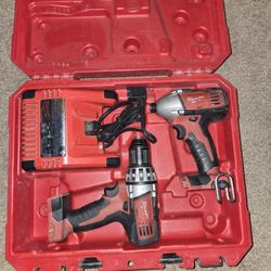 Milwaukee M18 Drill And Impact
