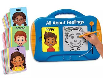All About Feelings Kids Drawing Board Set