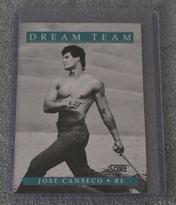 1991 Score #441 Jose Canseco Dream Team Oakland Athletics RJS