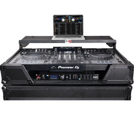 ProX XS-XDJXZWLTBL ATA Flight Case ATA Flight Case For Pioneer XDJ-XZ DJ Controller with Laptop Shelf 1U Rack Space and Wheels - Black