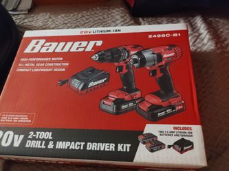 Bauer Drill And Driver Set 