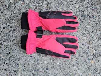 waterproof insulated kids or women's winter ski gloves