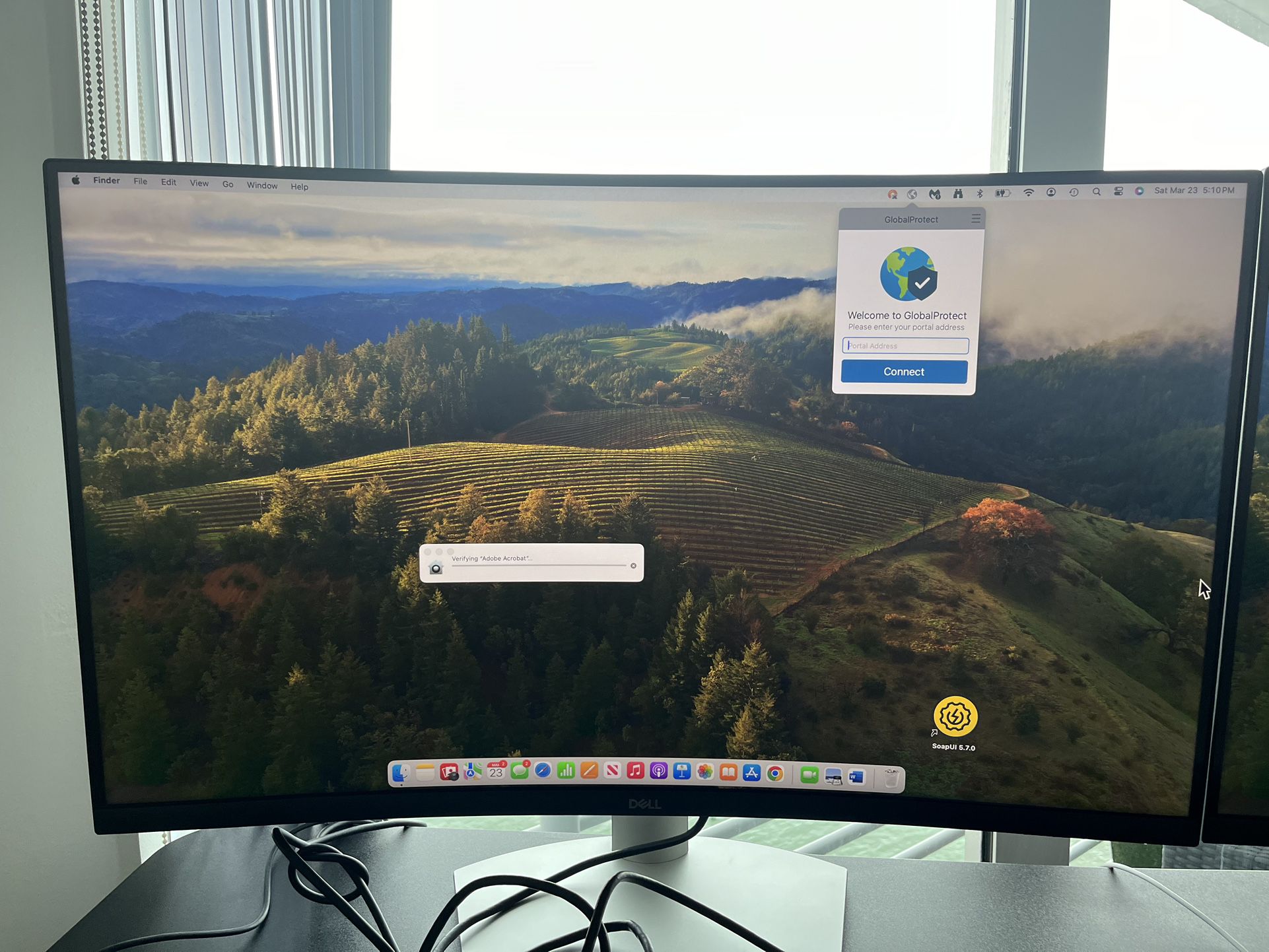 Dell Monitor Curved 32 Inch - $230 