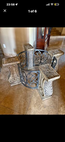 THE PLATT COLLECTION GLASS TOP COFFEE TABLE