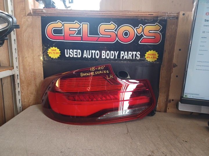 18 20 BMW 2 Series LH Tail Light LED OEM.