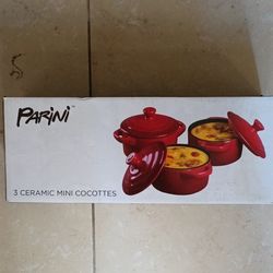 Parini 3 Ceramic Mini Cocottes