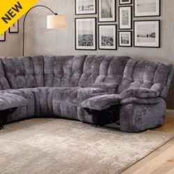 Power Motion Recliner Sofa 
