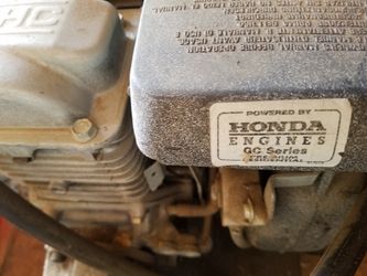 Pressure washer honda