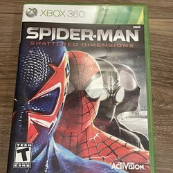 Xbox 360 Spider-Man Shattered Dimensions 