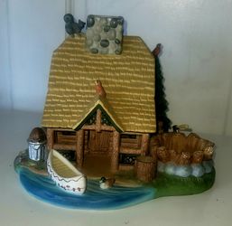 Log Cabin Figurine