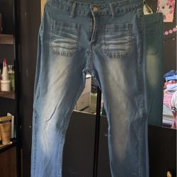 Straight/Bell Bottom Jeans