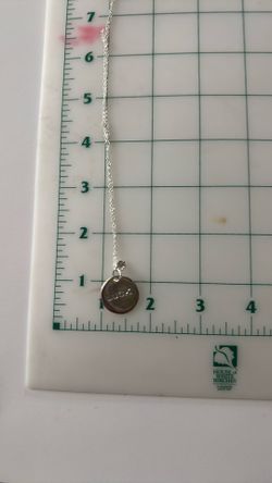 Sterling Silver “Luck” Necklace