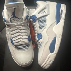 Jordan 4 Military Blue Size 8 New