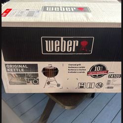 Weber Original Kettle Grill Brand New