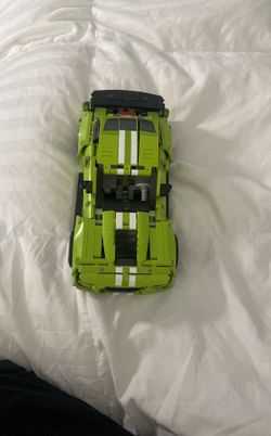 Lego Technic Green Ford Mustang Shelby GT500 Racing Car Set