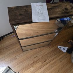 Mirror Shoe Cabinet 