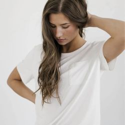 Cozy Earth Bamboo Lounge Tee SZ Small