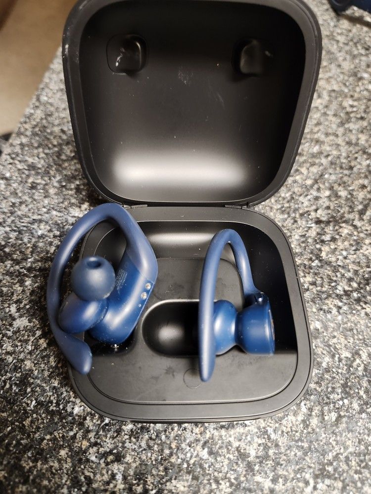 Beats BY Dre Power Beats Navy Blue