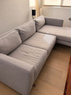 West Elm Midcentury sectional..Sell 10AM