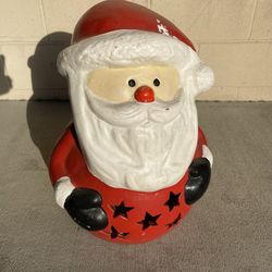 Santa Large Outdoor Pottery Figure 