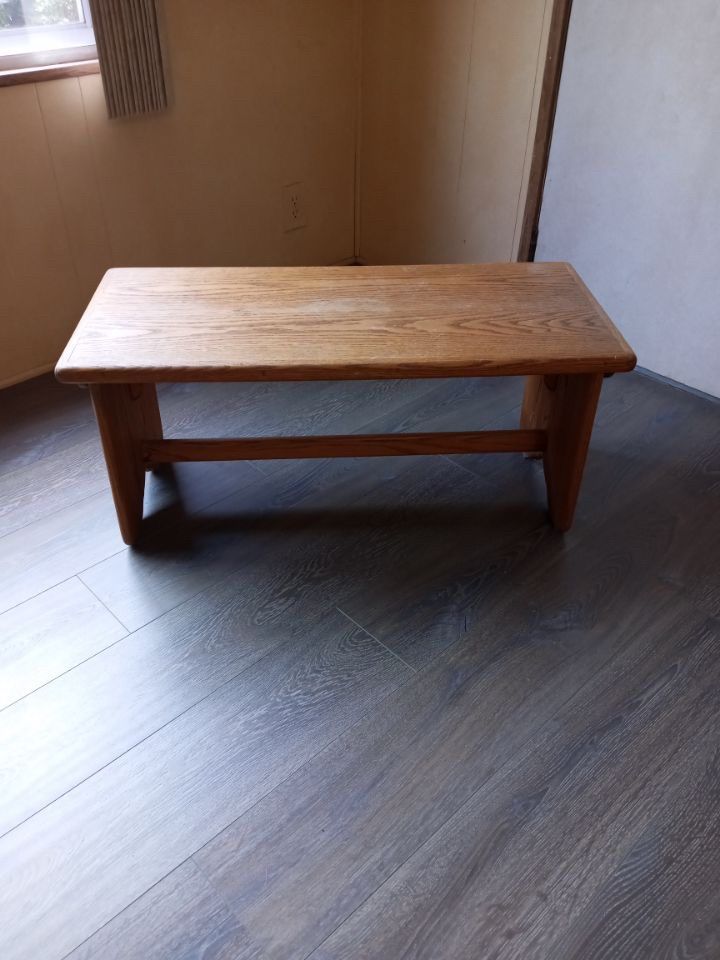 Oak Bench