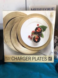 Charter plates 4 in box