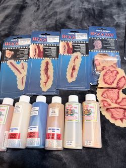 SPX kit/wounds/blood/airbrush paint