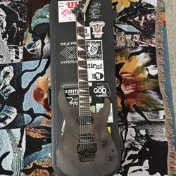 Jackson Guitar With Floyd Rose And Seymour Duncan JB