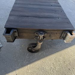 Railroad Cart Coffee Table