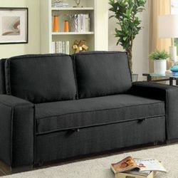 Brand New Warm Gray Futon Sofa Sleeper 