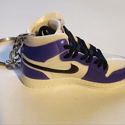 New 3D Mini Nike AJ1 Keychain 