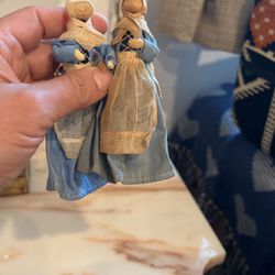 Rare Find Antique Wood Forks Dolls