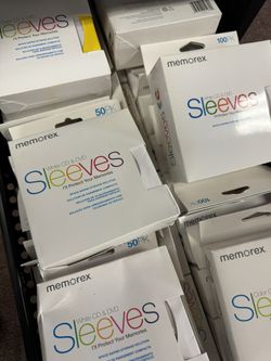 CD/ DVD sleeves NIB (read Description)