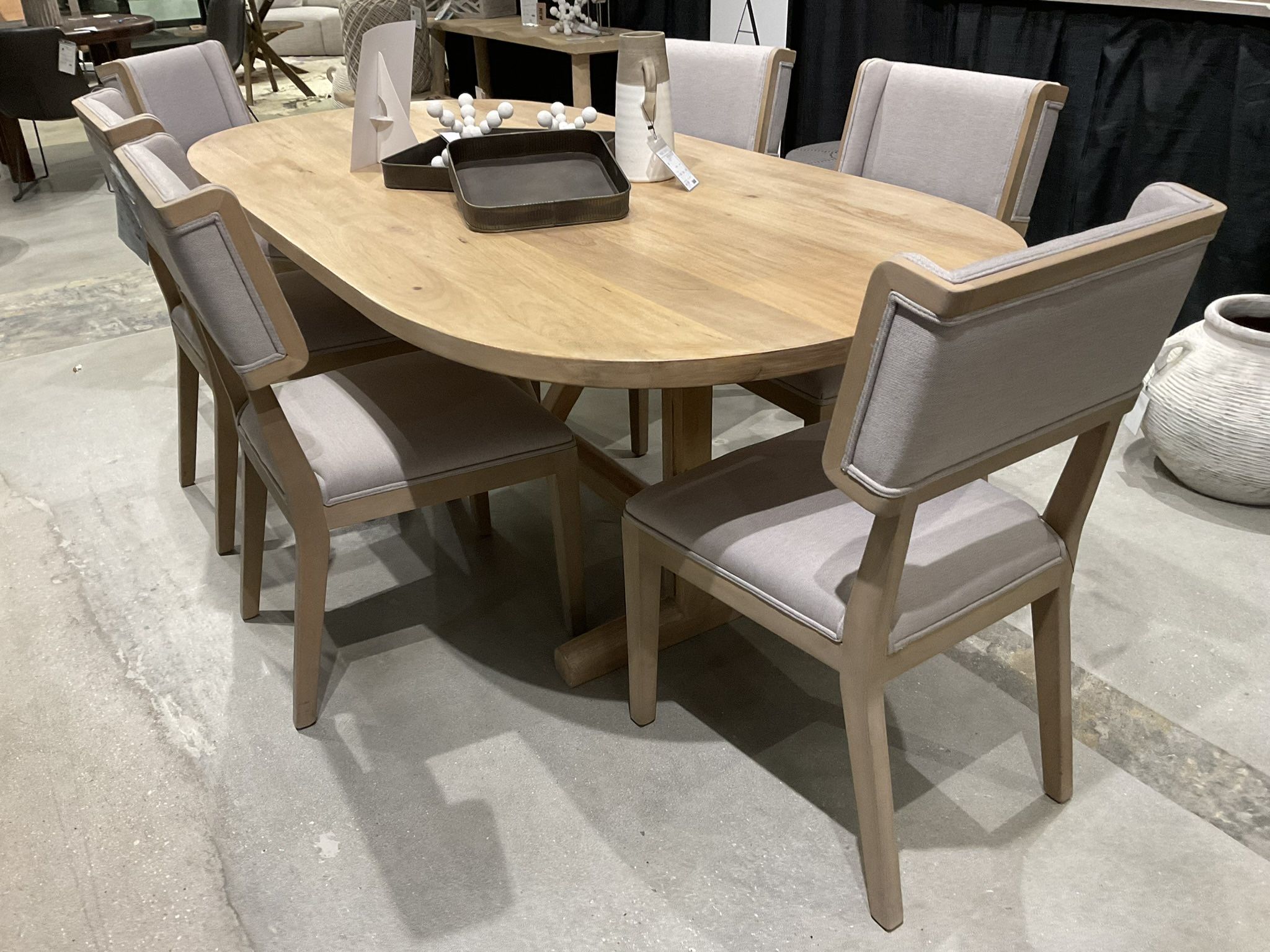 New Viktor Dining Table and chairs by Mercana