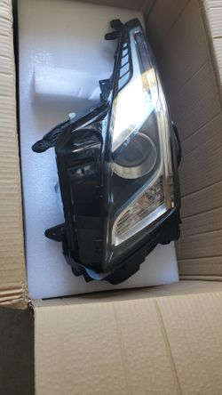 Front headlight assembly