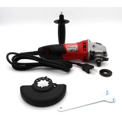 Milwaukee 7 Amp Corded 4-1/2 in. Small Angle Grinder MISSING LOCKING NUT