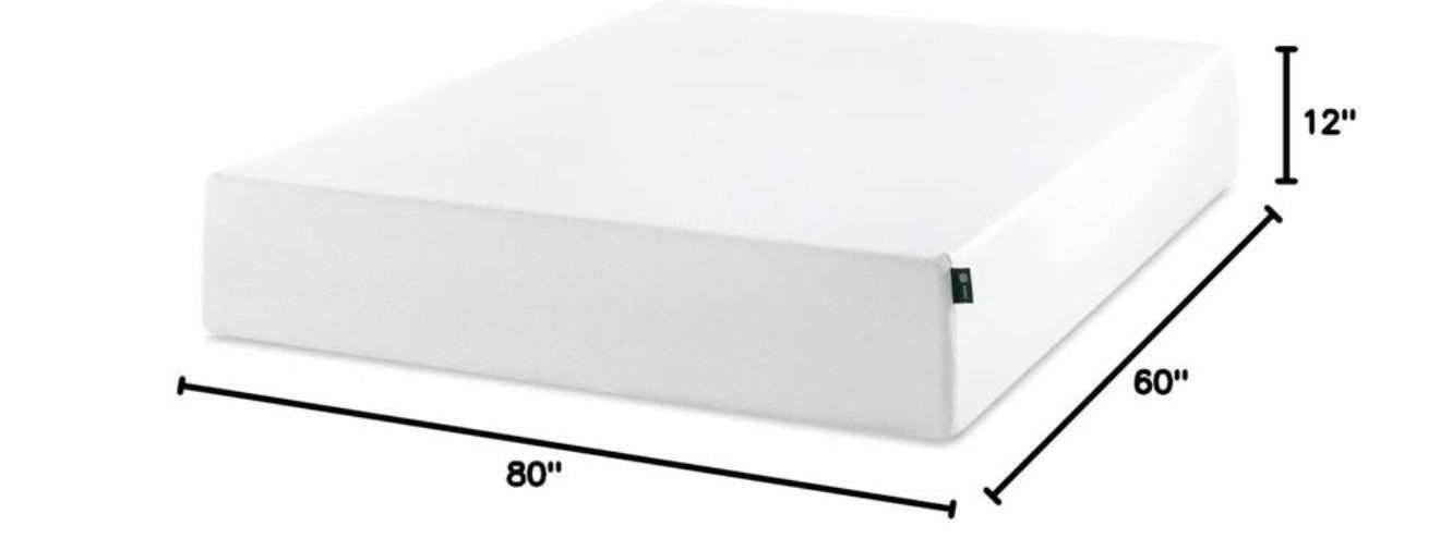 New Queen Foam Mattress 12 Inch 