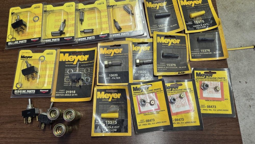 Brand new Meyers Plow supplies.. Will separate..