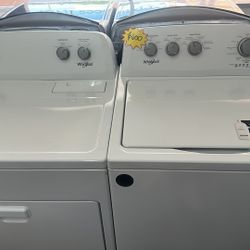 Whirlpool Top Loader Set 