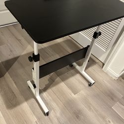 Black desk