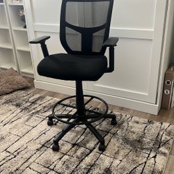 Black Tall Mesh chair