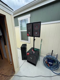 Cerwin-Vega speakers and Numark mixer 2,800 OBO