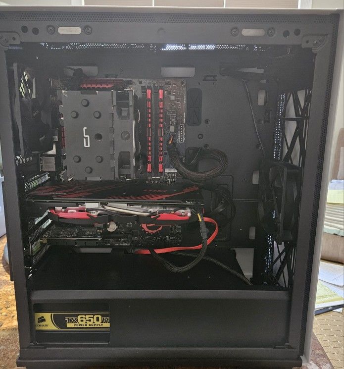 Budget PC gaming build i74790K, 16GB RAM, RX 580 8G for Sale in