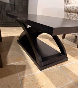 Dark Espresso Rectangular Coffee Table