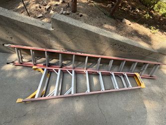 Werner ladder 24 ft   8 ft