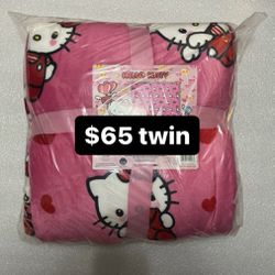 Hello Kitty Cupid Blanket 