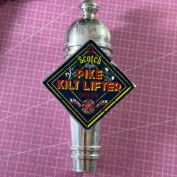 Pike Brewing Co. Kilt Lifter Beer Tap Handle
