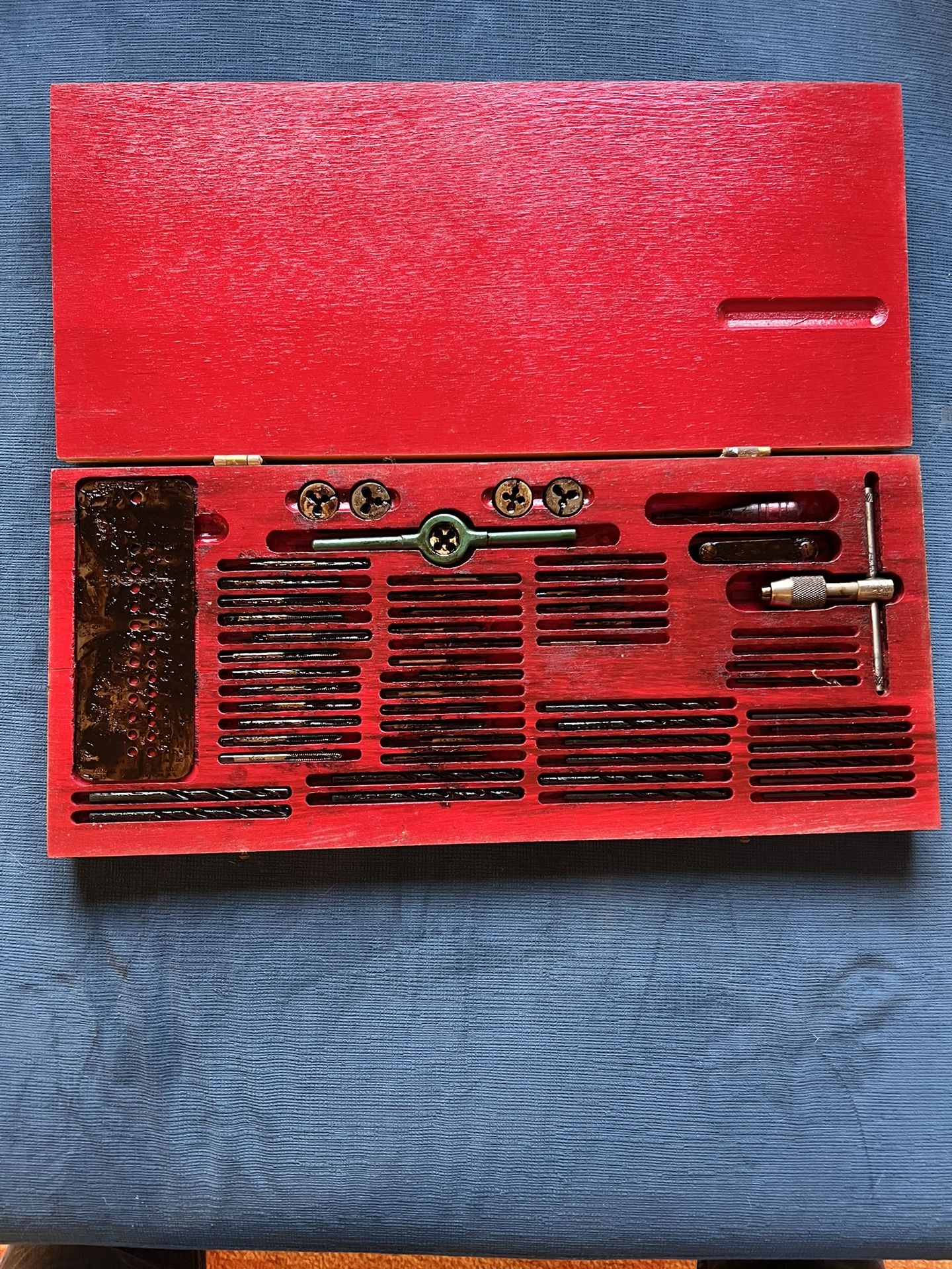 Vintage Tap & Die & Drill Set
