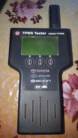 Toyota scanner , for tire pressure