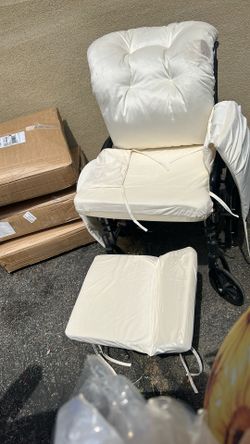 Rocking chair, five piece beige